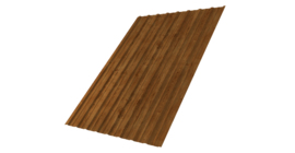 Профнастил С10A 0,45 Print Elite Golden Wood TwinColor
