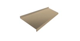 Отлив простой 200 0,45 Print Elite Milky Wood TwinColor (3м)