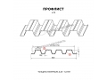 Профлист Металл Профиль Н-75x750-A (ПЭ-01-9010-0,7)