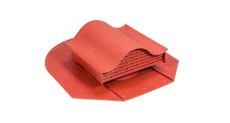 Вентиль кровельный Vilpe Huopa/slate KTV красный