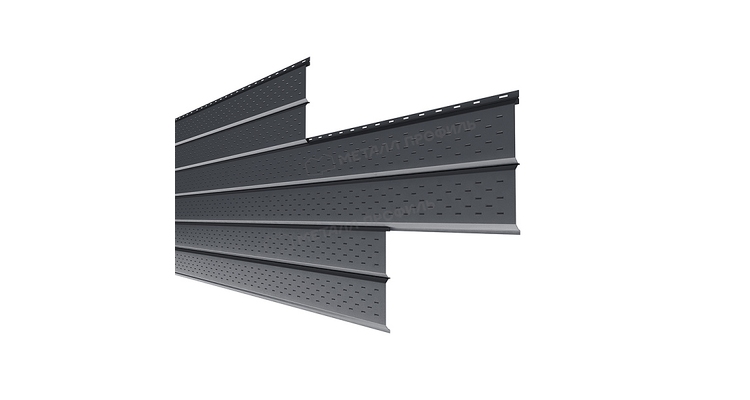 Софит Металл Профиль перфор. Lбрус-XL-14х335 (PURMAN-20-7024-0.5)