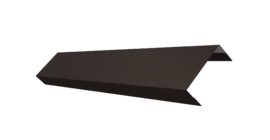 Ламель обратная 50 забора жалюзи Texas 0.5 Satin Matt TX RR 32 темно-коричневый