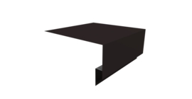 Планка околооконная сложная Экобрус Grand Line 250х75х25 0,5 Satin Matt RAL 9005 черный (3м)